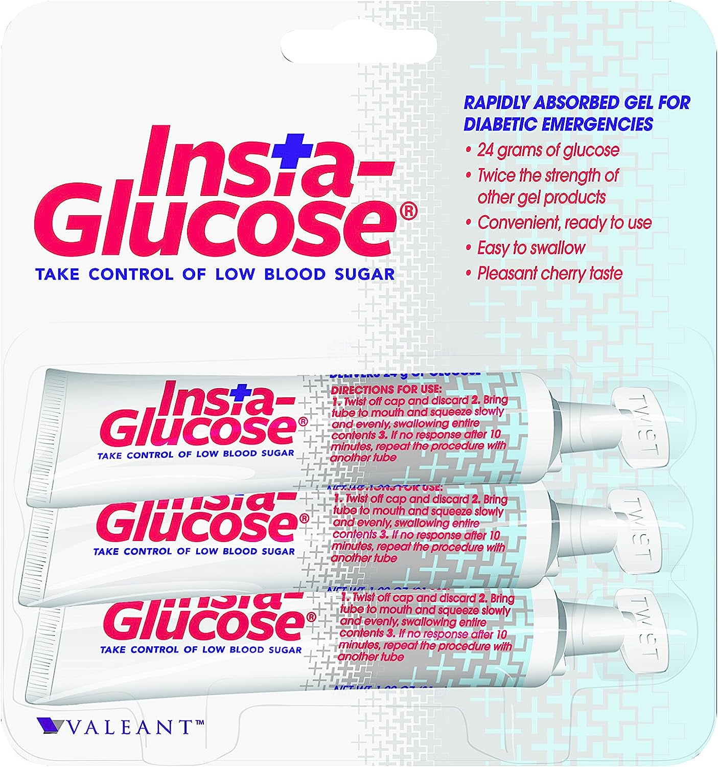 Insta Oral Glucose Gel, Tri Pack - 31 Gm.. - Walmart.com