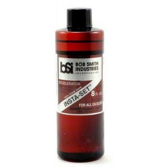 Insta-Set CA Glue Accelerator Bottle 8oz