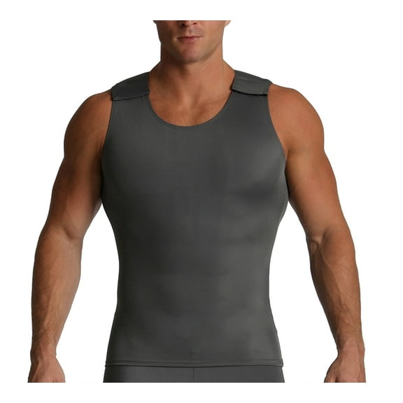 Insta Slim Activewear Compression Muscle Tank Hook and Loop MA00V1