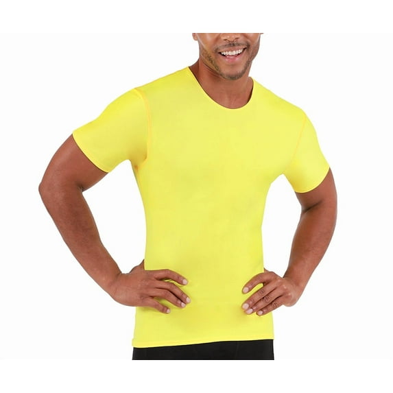 Insta Slim Big and Tall Compression Short Sleeve Crew Neck 2TAT001BT