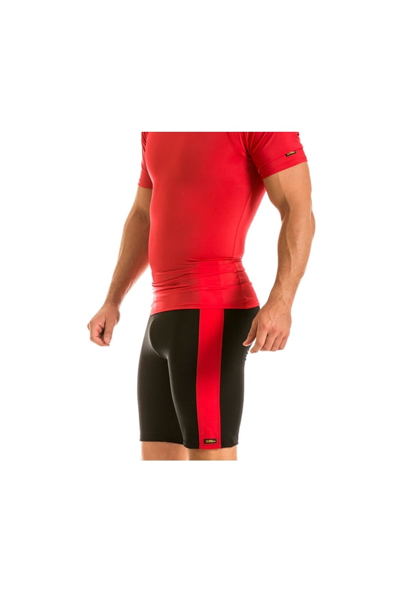 Insta Slim I.S.Pro USA Compression Activewear Color Block Shorts MA2211