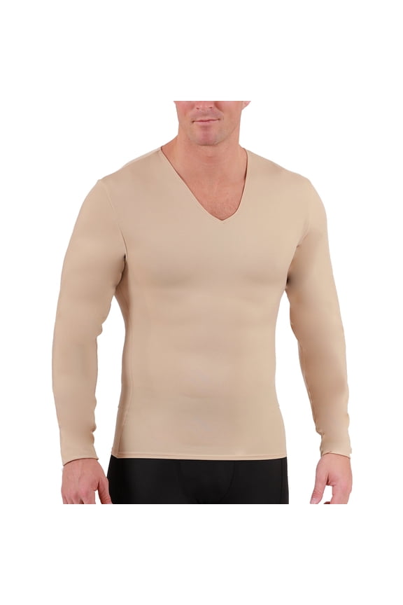 Insta Slim I.S.Pro USA Compression Long Sleeve V-Neck - 1VLS001