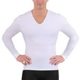 thumbnail image 1 of Insta Slim I.S.Pro USA Compression Long Sleeve V-Neck - 1VLS001, 1 of 11