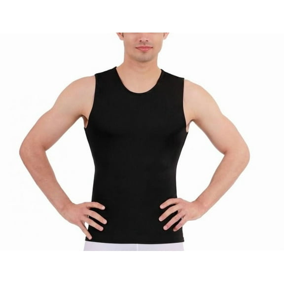 Insta Slim USA Medium Compression Sleeveless Crew Tank 2TAT0N1