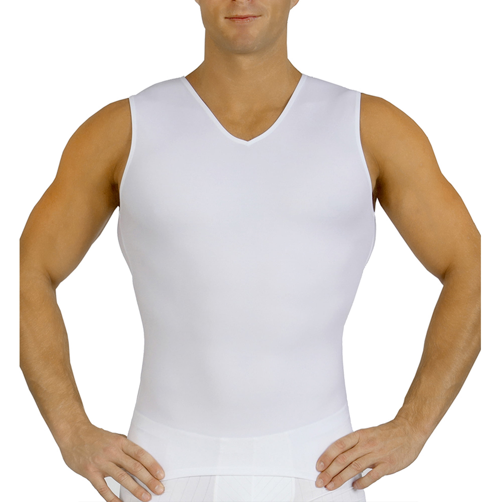 Insta Slim Made in USA Firm Compression Sleeveless VNeck Body