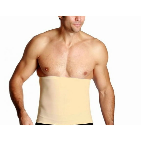 Insta Slim -Made in USA- Compression Tank-Top Shapewear for Men. Tummy Control Slimming Body-Shaper for Belly & Back Support
