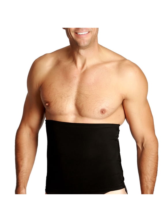 Insta Slim -Made in USA- Compression Tank-Top Shapewear for Men. Tummy Control Slimming Body-Shaper for Belly & Back Support