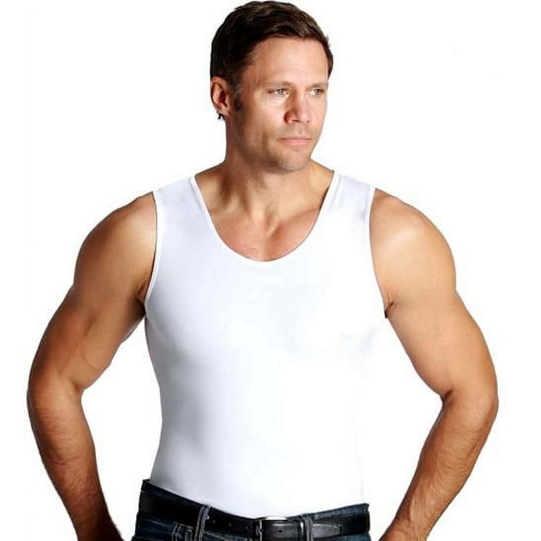 Insta Slim Compression Muscle Tank, Undershirts, Clothing & Accessories
