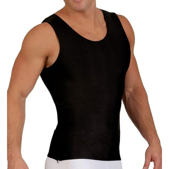 Insta Slim Compression Sleeveless Muscle Tank with Zipper MS00Z1