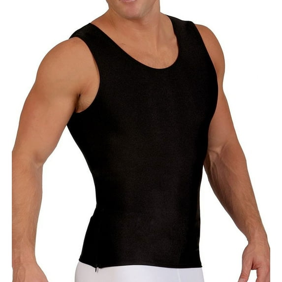 Insta Slim Compression Sleeveless Muscle Tank with Zipper MS00Z1