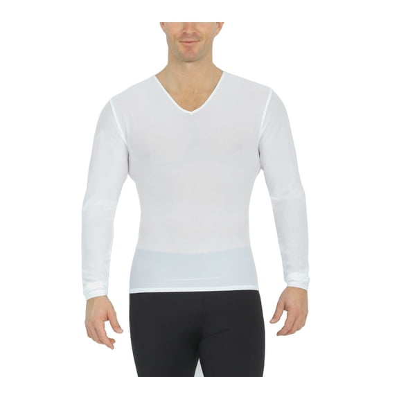 Insta Slim Power Mesh Compression Long Sleeve V-Neck 180VLS001