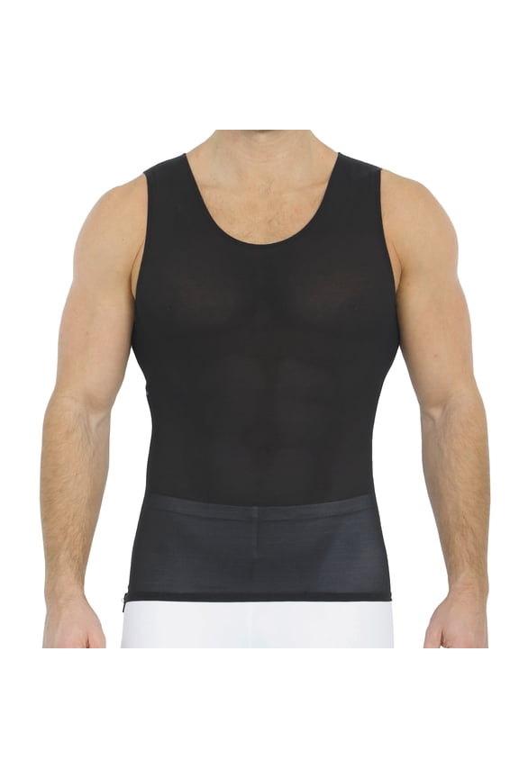 Insta Slim Power Mesh Compression Tank Top with Side Zipper 180MS00Z1