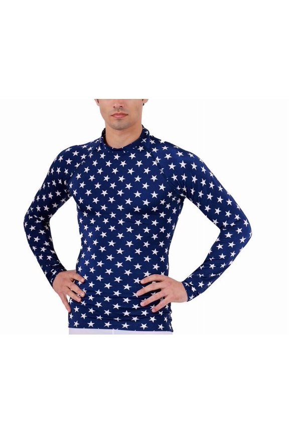 Insta Slim Stars Activewear Raglan Long Sleeve High Neck 4MAT010