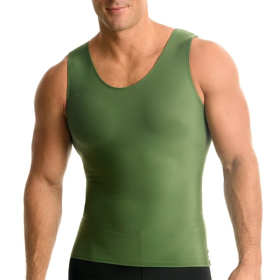 Insta Slim Big & Tall Compression Muscle Tank, Activewear Sleeveless Top MA0001BT