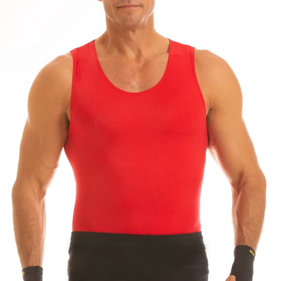 Insta Slim Big & Tall Compression Muscle Tank, Activewear Sleeveless Top MA0001BT
