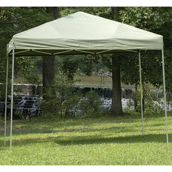 Insta-Stand Shade-Maker Bright White Canopy 10'x10' with 10 Feet Center Height -180-Gram Coated Polyester Fabric Canopy - Water Resistant (Walls not Included)