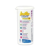 LaMotte Insta-Test PRO 600 Plus - Free Chlorine, Bromine, Total Chlorine, Alkalinity, pH, Total Hardness, Cyanuric Acid - 100 Strips