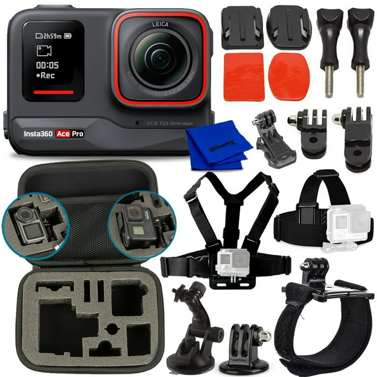 Insta360 ACE 8K Pro Sports Action Camera For Vlogging - 9PC 