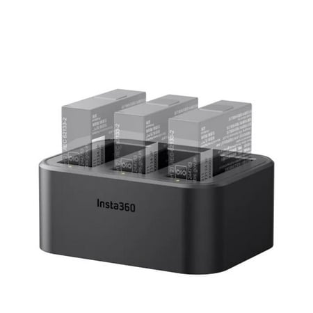 Insta360 - Ace/Ace Pro Fast Battery Charger Hub - Black