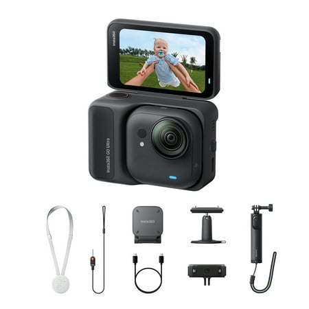 Insta360 - GO Ultra Action Camera Creator Bundle - Black