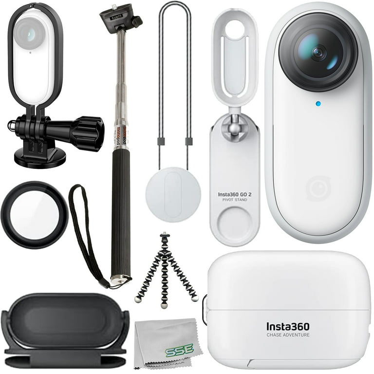 Insta360 GO 2 Action Camera with Starter Accessory Bundle 
