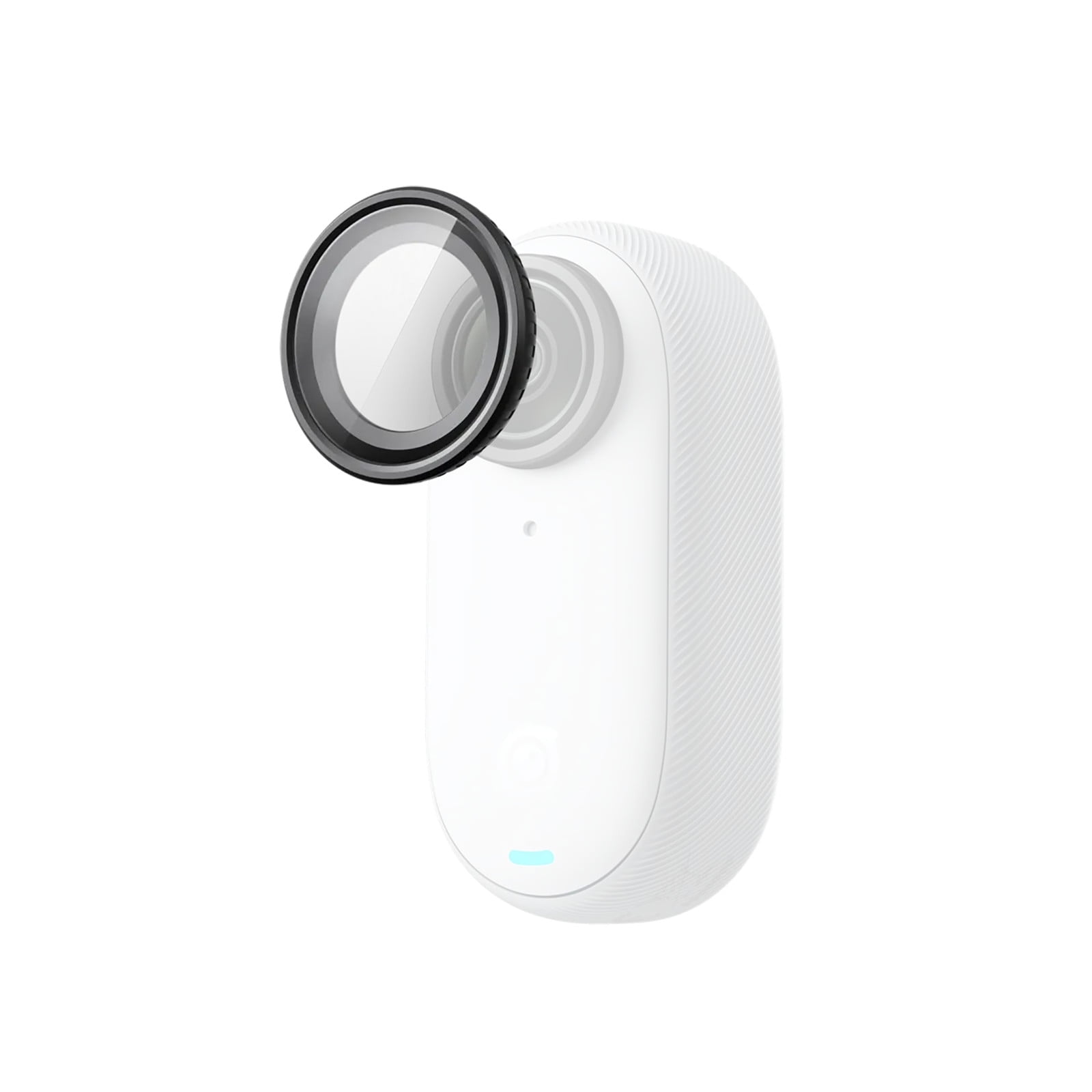 Insta360 GO 3S Lens Guard – Aluminum Alloy Glass Protective Cover for Action Camera Lens, Waterproof & Scratch Resistant, Easy Installation