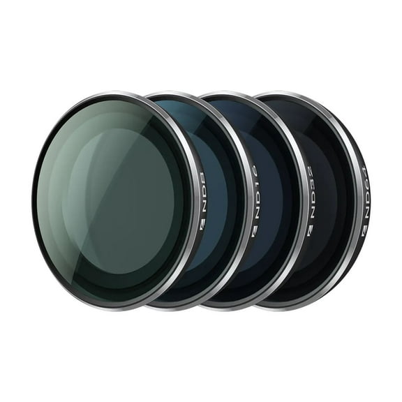 Insta360 GO 3S ND Filter Set (ND8 ND16 ND32 ND64) Neutral Density Camera Lens Filters for Motion Blur, Jello Effect Reduction, Outdoor Action & Cinematic Shooting