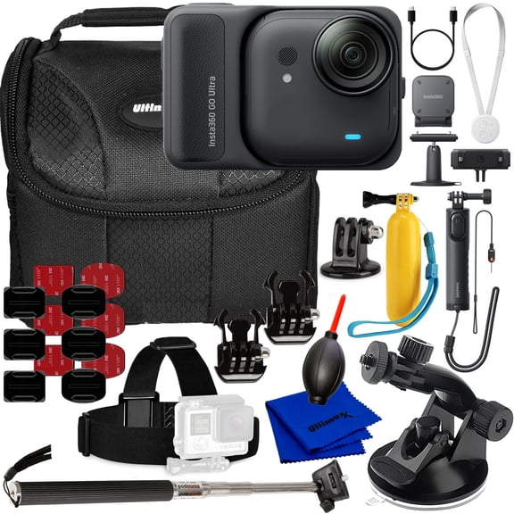 Insta360 GO Ultra Creator Bundle (Black) - Action Accessory Bundle