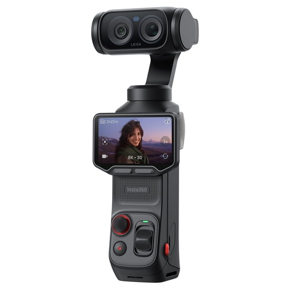Insta360 Luna Ultra 8K Dual-Lens Gimbal Camera Standard Combo, Cosmic Black