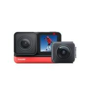 Insta360 ONE R Twin Edition Action Camera & 360 Camera with Interchangeable Lenses, Stabilization, IPX8 Waterproof, Touch Screen, AI Editing
