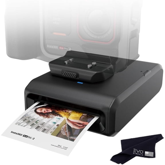 Insta360 Pocket Printer for Ace Pro 2 Action Camera, Capture and Print Instantly with This Compact, Portable Bluetooth Printer