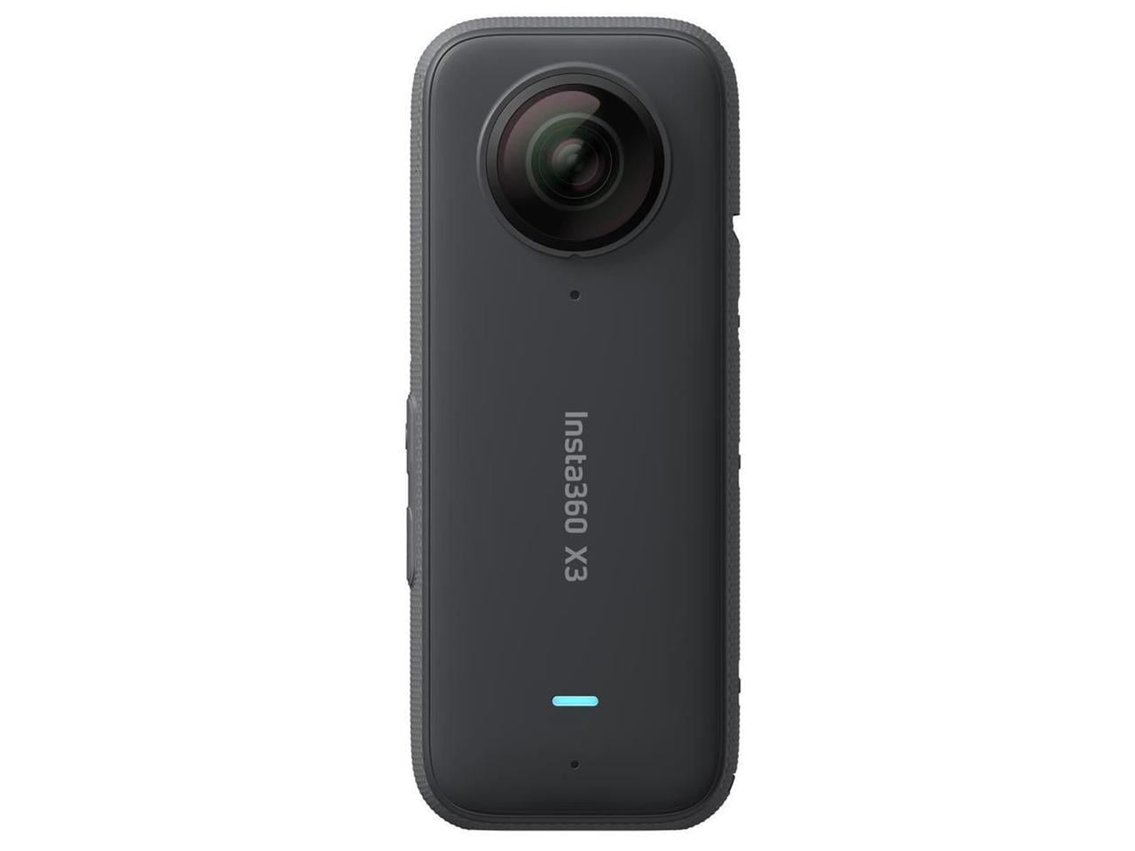 Insta360 X3 - 360 action camera - 5.7K / 30 fps - 72 MP - Wi-Fi, Bluetooth  up to 30ft - black