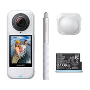 Insta360 X4 Air 8K 360 Action Camera Starter Bundle, Arctic White