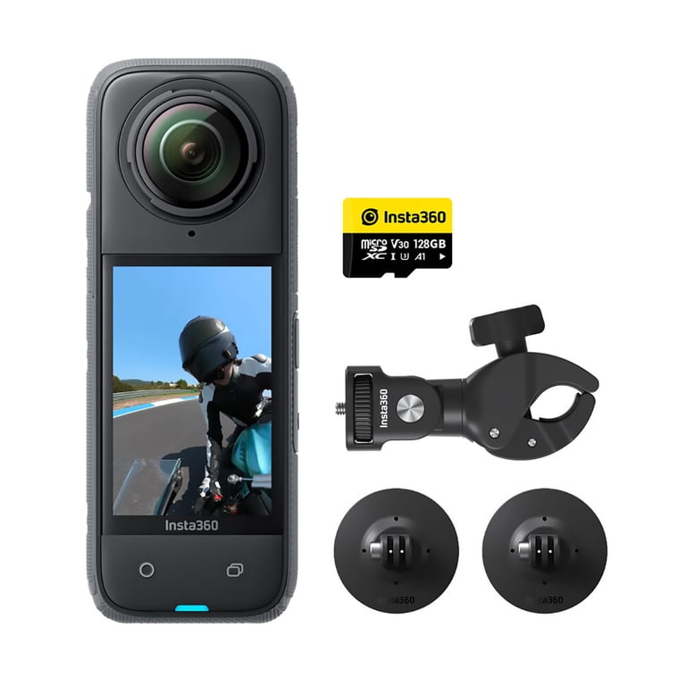 Insta360 X4 8K 360 Camera Motorcycle Kit - Walmart.com