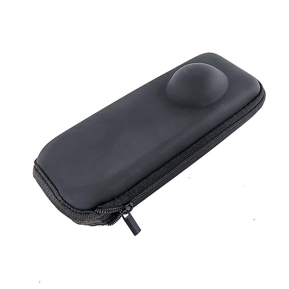 Insta360 X5 Rabbit Cage Storage Bag PU Shock-Absorbing Case with Carabiner