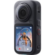 Insta360 X6 8K 360 Action Camera Standard Bundle, Midnight Black