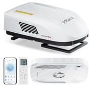 Fogatti 16000 Btu RV Rooftop Air Conditioner with Heat Pump and Cooling, App & Wifi Control, with Ceiling Mounting Kit, InstaCool Ultra