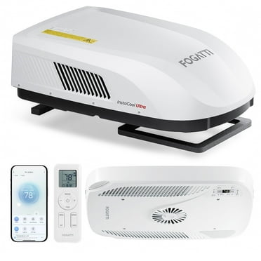 InstaCool Ultra RV Rooftop Air Conditioner 16000BTU, Heating and Cooling, ADB with WIFI Control
