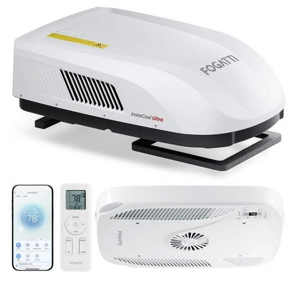 InstaCool Ultra RV Rooftop Air Conditioner 16000BTU, Heating and Cooling, ADB with WIFI Control