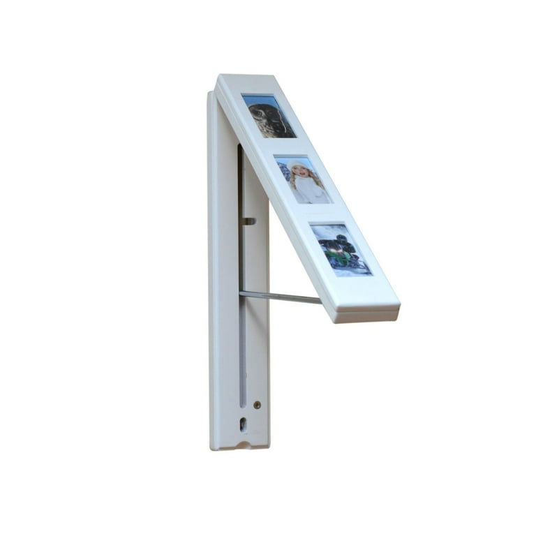 InstaHANGER AH12PF MWT The Original InstaHANGER Picture Perfect Clothes Hanging System White