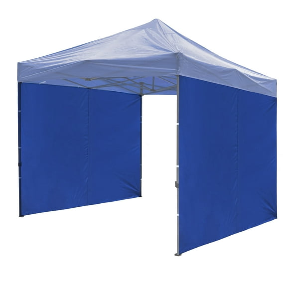 InstaHibit 1080D 120g Privacy Sidewall UV30+ Fits 10x10ft Canopy Gazebo 2 Pieces