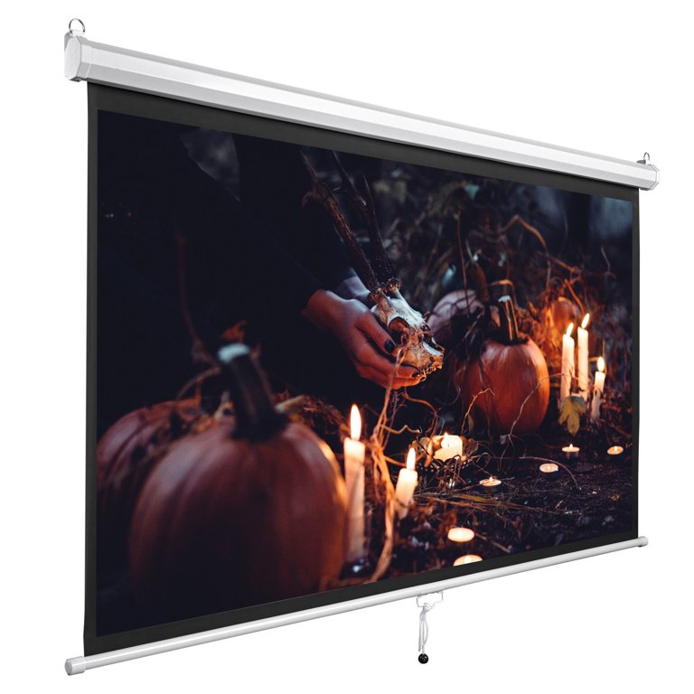 pull down projection tv screens