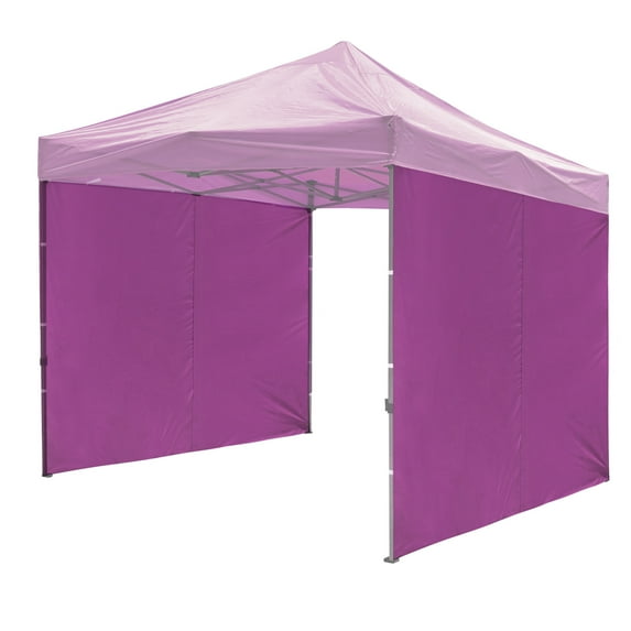 InstaHibit Sidewall UV30+ 1080D 120g Fits 10x10ft Canopy Outdoor Picnic 2 Pieces