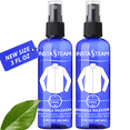 thumbnail image 1 of InstaSteam Skin Sensitive Wrinkle Releaser Spray - Unscented Travel Size  Anti Static Sprays for Clothing - Wrinkle Free Fabric Refresher Spray - Wrinkle Spray For Clothes -3 Fl Oz (Packs of 2), 1 of 5