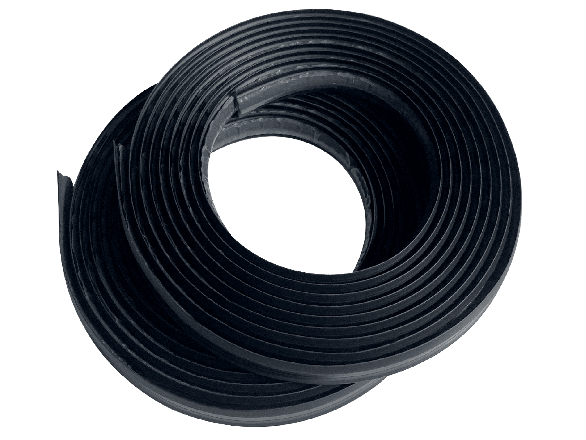InstaTrim 1/2" Flexible Trim Moulding & Caulk Strips, Black, 10 ft each