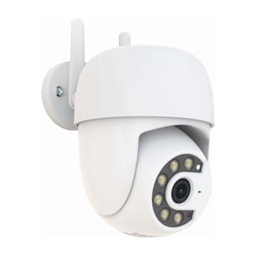 InstaVision 1080P WiFi Pan/Tilt Camera, Smart Dual-Light Color Night Vision, Plug-In Home Security Camera, 2.4G WiFi, Two-Way Audio, Motion Detect