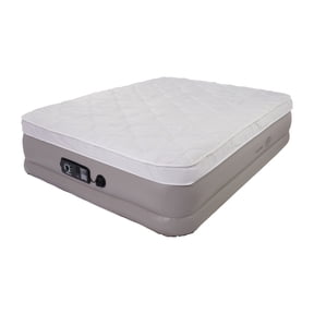 Instabed 18" Raised Queen Pillow Top W/Nf Pmp Gray