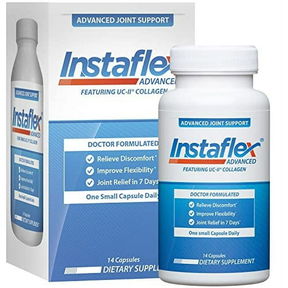 Instaflex Advanced - Doctor Formulated Joint Support Supplement - 14 Capsules-1 bottle