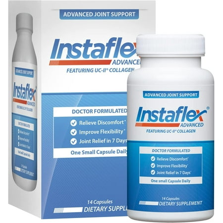 Instaflex Advanced Joint Support - Doctor Formulated Joint Relief Supplement, Featuring UC-II Collagen & 5 Other Joint Discomfort Fighting Ingredients - 14 Count