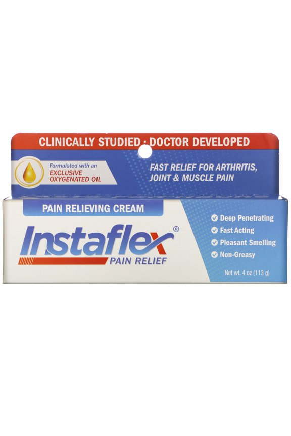 Pain Relief Cream Delivers Clinically Studied Pain Relief from Arthritis, Back Pain, Strains and Joint and Muscle Pain (4 oz)